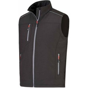 STØRVIK Romme Softshell Bodywarmer - Winddicht - 4 Seizoenen - Maat 2XL - Zwart