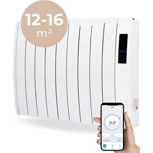 SYLRO® OLIEGEVULDE RADIATOR-1600W ELEKTRISCH MET WIFI - WIT