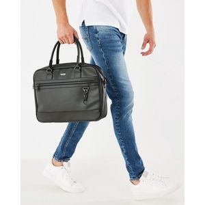 Laptop Bag Mannen - Zwart - Maat One Size