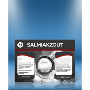 Minerala Salmiakzout puur 250 gram - Ammoniumchloride - Salmiak zout - Pure salmiak