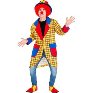 dressforfun - Herenkostuum clown Fridolin M - verkleedkleding kostuum halloween verkleden feestkleding carnavalskleding carnaval feestkledij partykleding - 300783