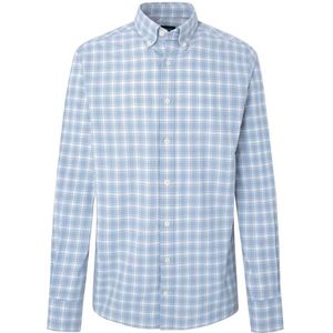 Hackett Oxford Shirt Met Lange Mouwen Blauw M Man