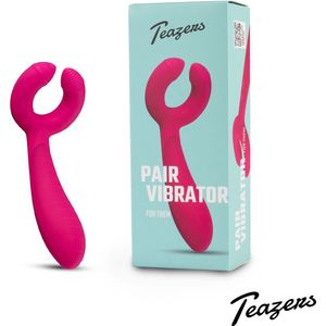 Teazers Koppel Vibrator - Perfecte Vibrator voor Koppels – Sex Toys voor Mannen en Vrouwen  - Roze