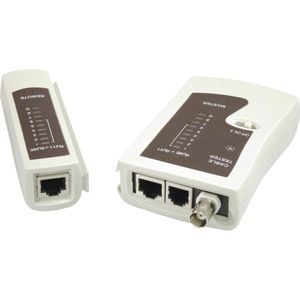 Alfaco LAN en Telefoon Kabel Tester RJ45-RJ11 + BNC