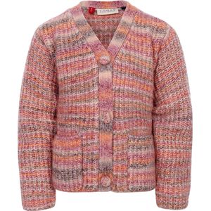 LOOXS Little 2431-7336-949 Meisjes Sweater - Maat 98 - Oranje van 60% ACRYLIC 37% POLYESTER 3% SPANDEX