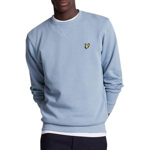 Lyle & Scott Crew Neck Truien & Vesten Heren - Sweater - Hoodie - Vest- Lichtblauw - Maat XL