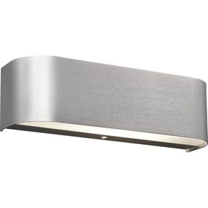 LED Wandlamp - Trion Rianoda - 6W - Warm Wit 3000K - Rechthoek - Mat Grijs - Aluminium - OSRAM LEDs