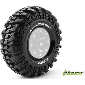 Louise RC - CR-CHAMP - 1-10 Crawler Banden - Super Soft - 2.2"""" Velgen - 1 Paar