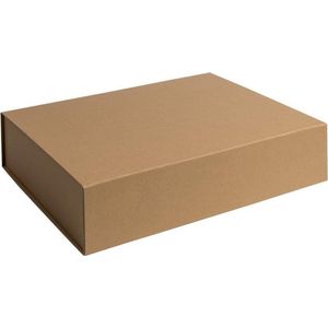 Luxe geschenkdoos BRUIN, 42,5x33,3x9,7cm (5 stuks)