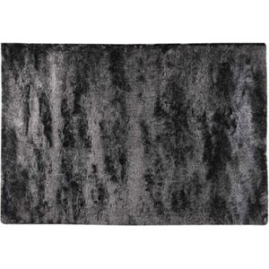 OZAIA Tapijt shaggy DOLCE antraciet - polyester - 120 x 170 cm L 170 cm x H 4 cm x D 120 cm