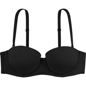 Dorina Balconette BH - Strapless - Michelle - 80E - Zwart.