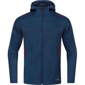 Jako - Casual Zip Jacket Challenge - Blauw Vest-4XL