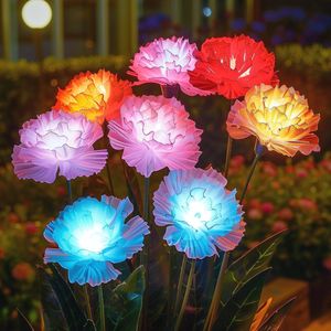 Zonne-Tuinverlichting 4-Pack met Kleurveranderende Lampen voor Buitendecoratie