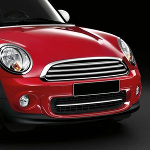 Grille Trim Onderste Grille Surround Trim Auto Exterieur 51132751040 Accessoires Vervanging Voor MINI Cooper R55 R56 R57 LCI S JCW (Glanzend zwart)