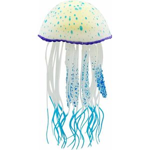 Nobleza Aquariuminrichting - nep kwal - siliconen kwal - fluorescerend - aquariumdecoratie - Blauw