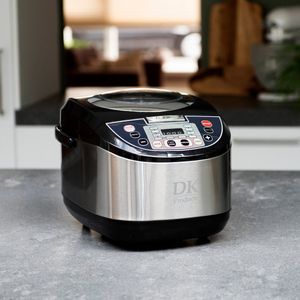 DKProducts Multicooker - zilver -5 Liter - Multicooker 10-in-1 - snelkookpan - rijstkoker - slowcooker - stomer - Snelle Service en Top kwaliteit