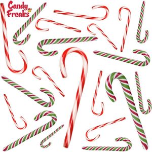 Zuurstokken - 20 stuks - Mix - Candy cane - Kerst - Zuurstok - Kerstdecoratie