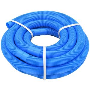 vidaXL Zwembadslang - 38 mm - 9 m - Blauw Zwembadslang - Zwembadslangen - Reinigingsslang - Reinigingsslangen