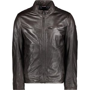 Donders Jas Leather Jacket 52335 Coffee Brown Mannen Maat - 58