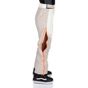 Rock Experience ALASKA Dames Wintersportbroek Grijs M - Skibroek - Snowboardbroek - Hardshell Broek