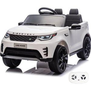 Land Rover Discovery - Elektrische Kinderauto 12V - 1 tot 6 jaar - Wit