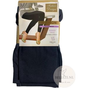 Thermo Legging | Dameslegging | One size | Zwart
