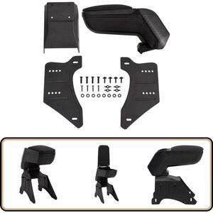 vidaXL Universele Armsteun ABS Zwart Armsteun Auto - Auto Accessoires - Middenconsole Auto - Armleuningen Auto - Auto Interieurs