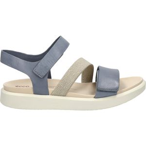 Ecco Flowt W Sandalen blauw Leer - Dames - Maat 37