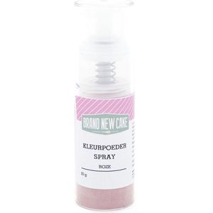BrandNewCake® Kleurpoeder Spray Roze 10gr - Kleurstof - Eetbare Voedingskleurstof - Bakken
