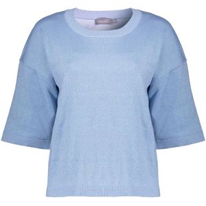 Geisha Trui Gebreide Trui Met Lurex 54037 14 Blue Lurex Dames Maat - 3XL