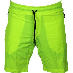 Trendy Casual korte broekje neon groen  S