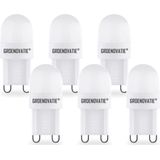 Groenovatie LED Lamp - G9 Fitting - 1W - Extra Klein - Extra Warm Wit - 6-Pack