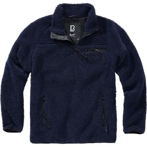 Brandit - Teddyfleece Troyer Sweater/trui - XXL - Blauw
