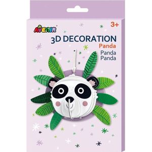 Avenir Knutselset 3d Panda Junior Karton Wit/zwart 5-delig