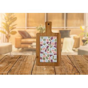 Little Creations LC DIY Pakket Mozaïek Borrelplank Klein Pastel.