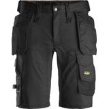 Snickers Korte Broek AllroundWork Stretch Holsterzakken 6141 - Mannen - Zwart - 56