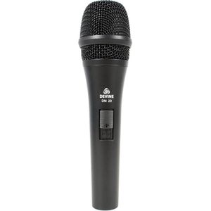 Devine DM 20 Microfoon voor zingen - Met klem en XLR snoer - Dynamische zangmicrofoon