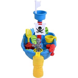 Piratenboot - Watertafel met schepjes