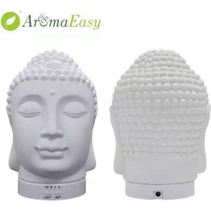 Boeddha Aromatherapie Diffuser Essentiële olie 120 ml Ultrasonde Aroma Diffuser Decoratie Verlichting Boeddha Beeld