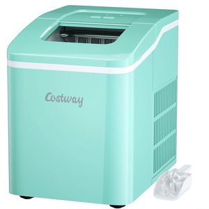 IJsblokjesmachine 12 kg per dag - Snelle en stille ijsmaker met 1,6L watertank