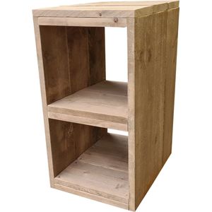 Wood4you - bureaukastje steigerhout 34Lx36Bx50H cm -