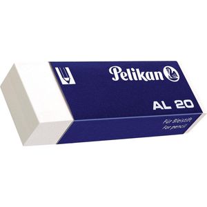 Pelikan witte potloodgom AL doos van 20 stuks