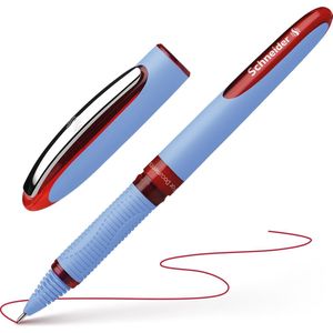 Schneider rollerball - One Hybrid N - naaldpunt - 0,3mm - rood - S-183402