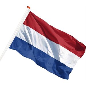 CHPN - Vlag - Vlag van Nederland - Nederlandse vlag - Hollandse Gemeenschap Vlag - 90/150CM - NL vlag - Vlag van Holland- Amsterdam - Dutch - 2 stuks - Zonder stok