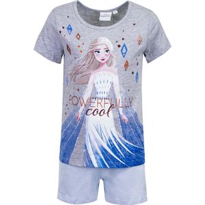 Frozen - Pyjama / Shortama - Grijs - Maat 104 - 4 jaar