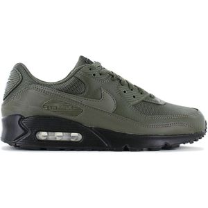 Nike Air Max 90 - Maat EU 47 US 12.5 - Cargo Reflective Khaki Zwart - Heren Sneakers Schoenen DZ4504-300