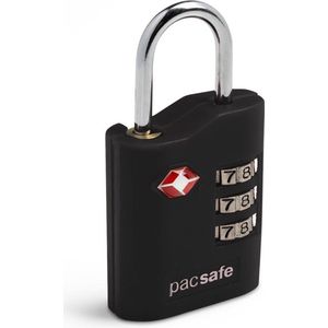 Pacsafe Prosafe 700-TSA kofferslot 3 cijferig-Reisslot-Bagageslot-USA bagageslot-Zwart (Black)