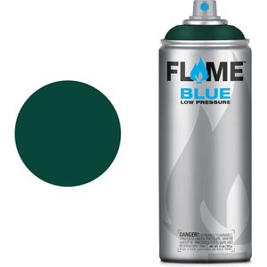 Molotow Flame Blue - Spray Paint - Spuitbus verf - Synthetisch - Lage druk - Matte afwerking - 400 ml - menthol dark
