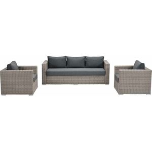 Garden Impressions Tennessee loungeset 3 - delig vintage willow