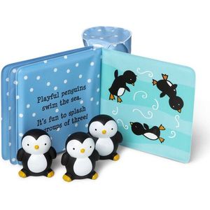Melissa and Doug - Bad Boekje met 3 Pinguin speelfiguren